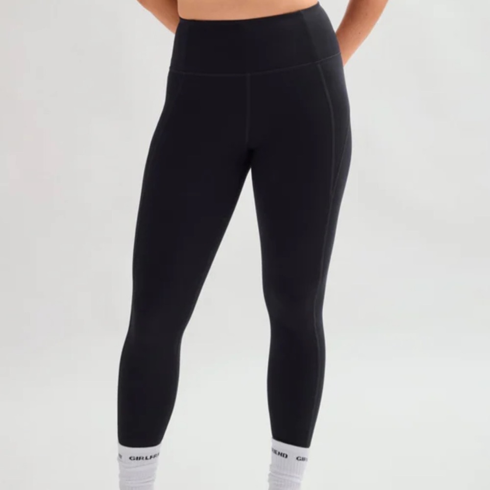 girlfriend collective Black Compressive High-Rise Leggings